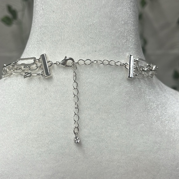 A New Day Silver Layered Necklace - Picture 2 of 3